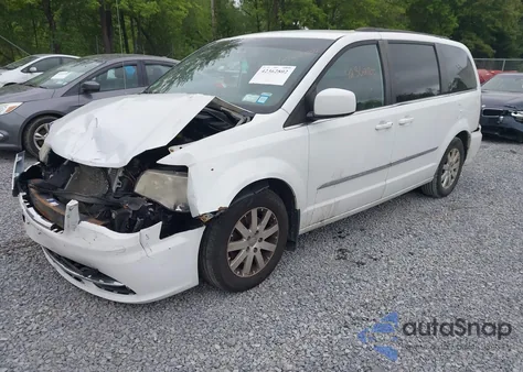 2014 Chrysler Town & Country Touring из США, поврежденный, VIN 2C4RC1BG5ER444549